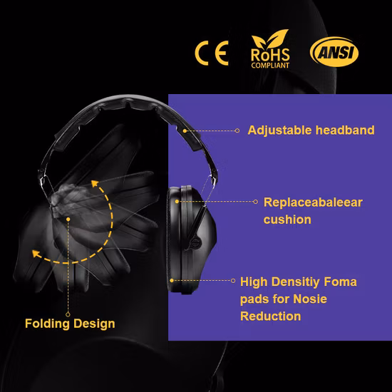 Пассивные промышленные средства защиты органов слуха для работы