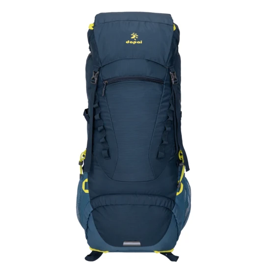 Изготовленный на заказ износостойкий сверхлегкий расширяемый водонепроницаемый горный рюкзак для походов для использования на открытом воздухе.
