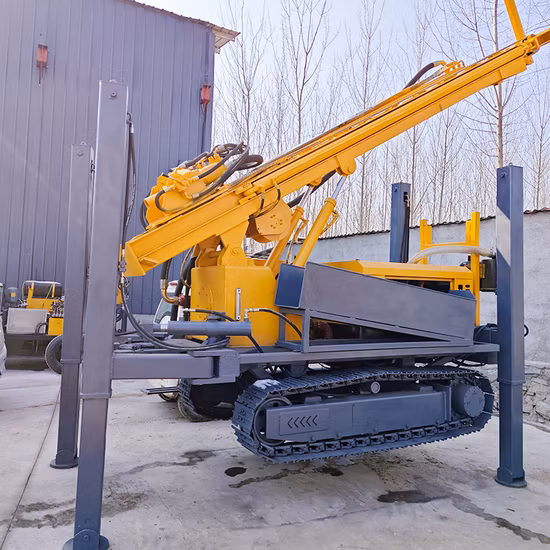 Буровая установка на гусеничном ходу и установка для сундуков